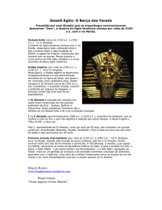 Dossiê Egito: O Berço dos Faraós - Blog do Arnoni