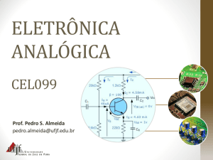 CEL099 – 004 – Transistores Bipolares de Junção