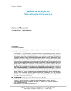 Medidas de Proteção em Quimioterapia Antineoplásica