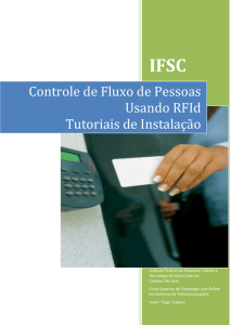 Controle de Fluxo de Pessoas Usando RFId