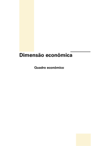 Dimensão econômica 42 Produto interno bruto per capita