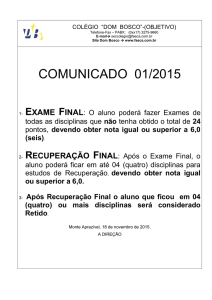 secretaria da educação – coordenadoria de ensino do interior