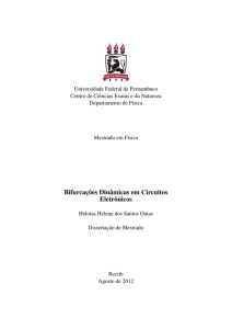 Bifurcações Dinâmicas em Circuitos Eletrônicos