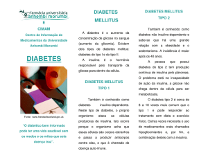 diabetes - Universidade Anhembi Morumbi
