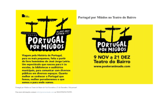 Portugal por Miúdos no Teatro do Bairro