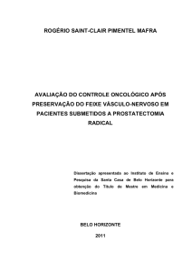 Avaliação do controle oncológico após preservação do feixe