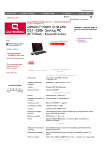 Compaq Presario All-in-One CQ1-1220br Desktop PC