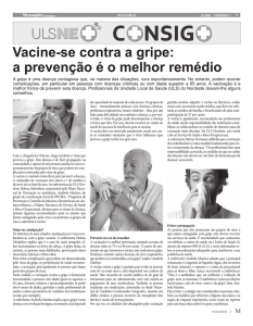 Vacine-se contra a gripe: a prevenção é o melhor remédio