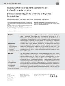 Cranioplastia externa para a síndrome do trefinado – nota técnica