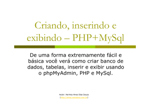 PHPMyAdmin - Jack.eti.br