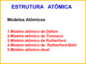 estrutura atômica