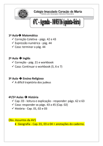 6ºC - Agenda - 10/03/16 (quinta