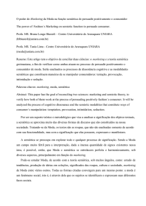 O poder do Marketing da Moda: na função semiótica de persuadir