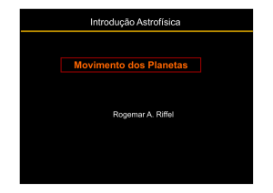 Movimento dos Planetas