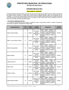 Retificação Data de prova - médicos - JC Concursos