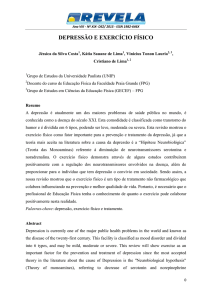 depressão e exercício físico