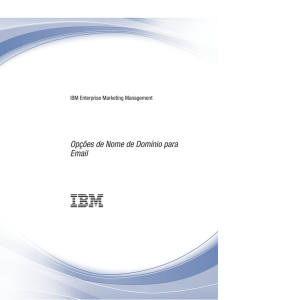IBM Enterprise Marketing Management: Opções de Nome de