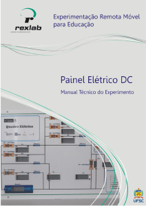 Manual Técnico: Painel Elétrico DC Arquivo - RELLE
