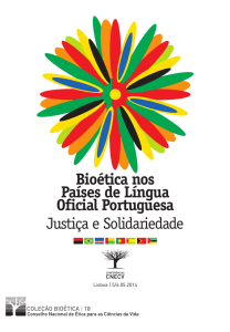 Bioética nos Países de Língua Oficial Portuguesa