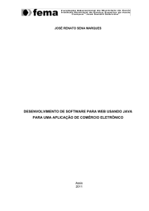 desenvolvimento de software para web usando java para uma