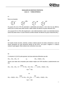 resolução de exercícios propostos aula 12 – turma intensiva