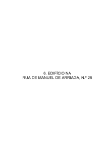 6. EDIFÍCIO NA RUA DE MANUEL DE ARRIAGA, N.º 28