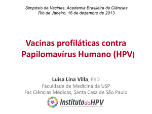 HPV - Academia Brasileira de Ciências