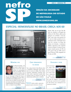 especial: hemodiálise no brasil chega aos 60
