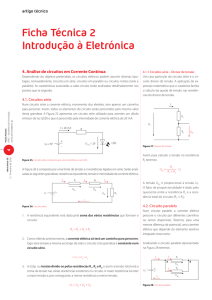 Ficha Técnica 2 Introdução à Eletrónica