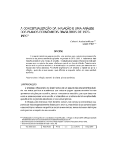 uma análise dos planos econômicos brasileiros de - CEPEAC