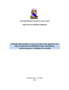 INSTRUMENTO DE AVALIAÇÃO DA NÃO ADESÃO AO