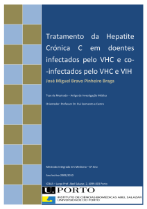 infectados pelo VHC e VIH