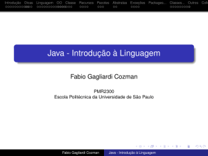 Java - Introdução à Linguagem