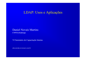 LDAP: Usos e Aplicações