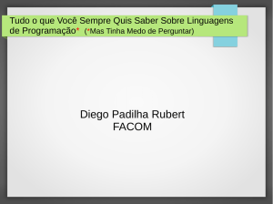 Tinha Medo de Perguntar