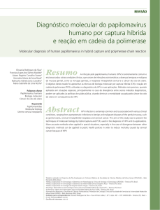 Diagnóstico molecular do papilomavírus humano por captura