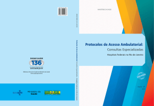 Protocolos de acesso ambulatorial : consultas