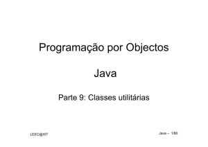 Programação por Objectos