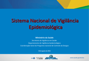 Sistema Nacional de Vigilância Epidemiológica