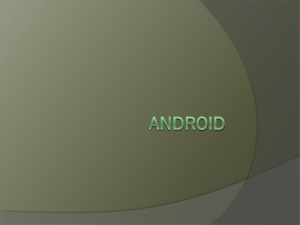 Introdução ao Android