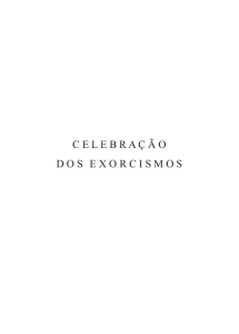 Celebração dos Exorcismos