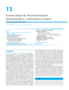 Farmacologia da neurotransmissão serotoninergica e adrenergica