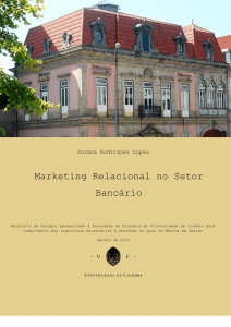 Marketing Relacional no setor bancário