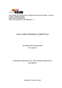 linux como diferença competitiva