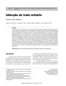 3. Infecção do trato urinário - Revista Medicina, Ribeirão Preto