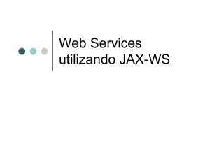 Web Services utilizando JAX-WS
