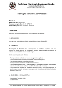 Instrução Normativa SSP N° 003/2014 – Versão 01