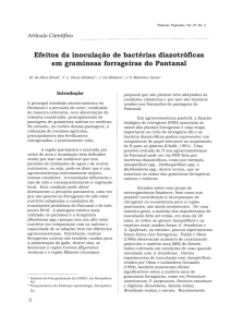 Efeitos da inoculação de bactérias diazotróficas em gramíneas