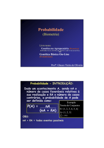 Probabilidade - UFMT