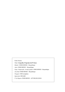 Geografia: programa da 8a classe